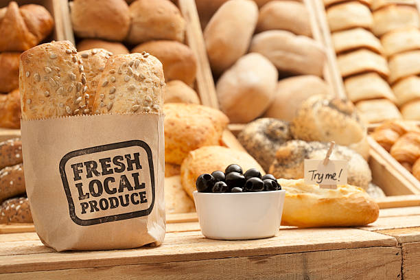 istock Fresh bread new tastes at the bakery 184269400