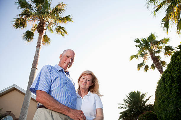 istock Senior couple enjoying retirement. 184269674