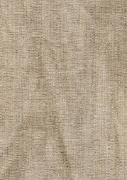 istock High Resolution Artist's Linen Duck Canvas Crumpled Grunge Texture 184270030