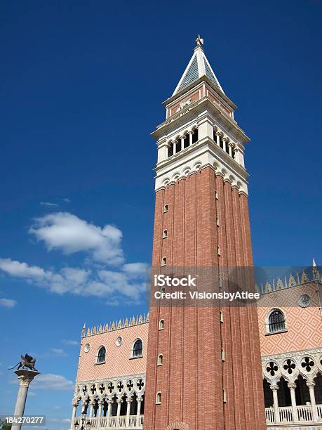 Kampanile Und Dogenpalast Replica Stockfoto und mehr Bilder von Blau - Blau, Dogenpalast - Venedig, Fotografie