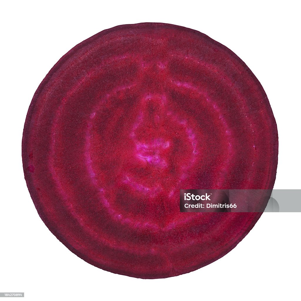 Beet portion on white Beet circle portion on white background. Clipping path included.Some vegetables from Common Beet Stock Photo