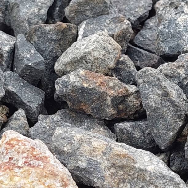 istock Split stone is a natural material that is usually used as the main material in building construction 1842718035