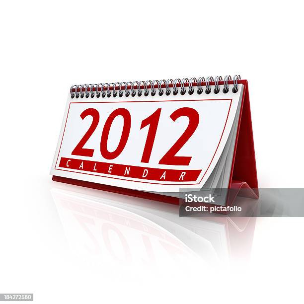 Foto de Calendário Do Ano 2012 e mais fotos de stock de 2012 - 2012, A Data, Agenda