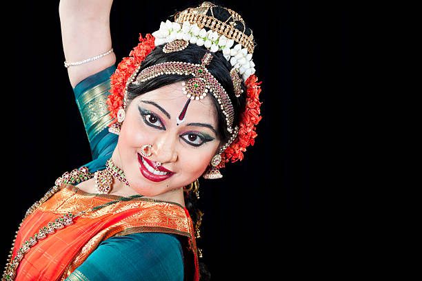 istock Potrait Of A Female Classical Indian Dancer 184272622
