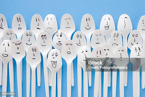 Spoonies Stock Photo - Download Image Now - Connection, People, Anthropomorphic Smiley Face