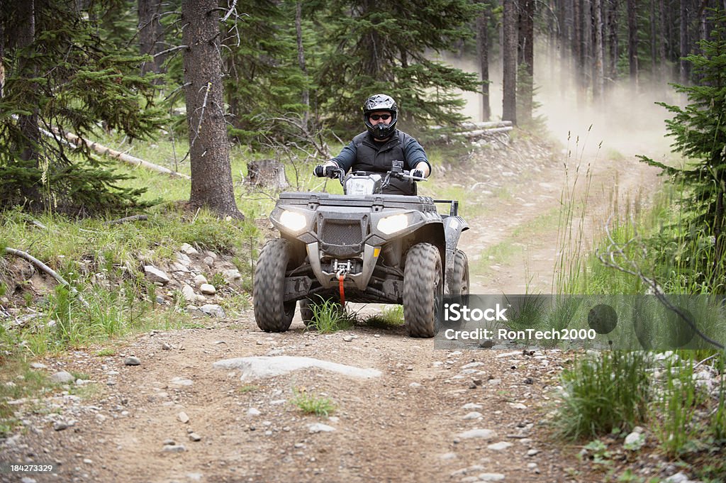 ATV acção - Royalty-free Quad Bike Foto de stock