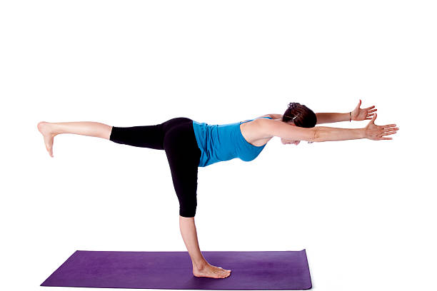 istock Yoga Virabhadrasaa III Pose 184273341