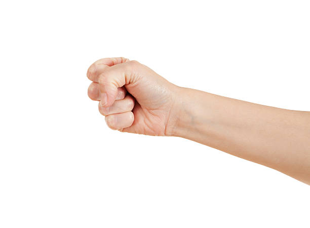 istock Woman's Fist Isolated 184274676