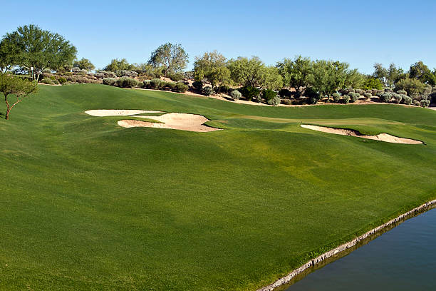 ゴルフゴルフコース - arizona scottsdale golf lake ストックフォトと画像