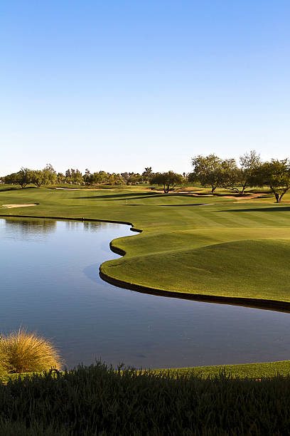 ゴルフゴルフコース - arizona scottsdale golf lake ストックフォトと画像