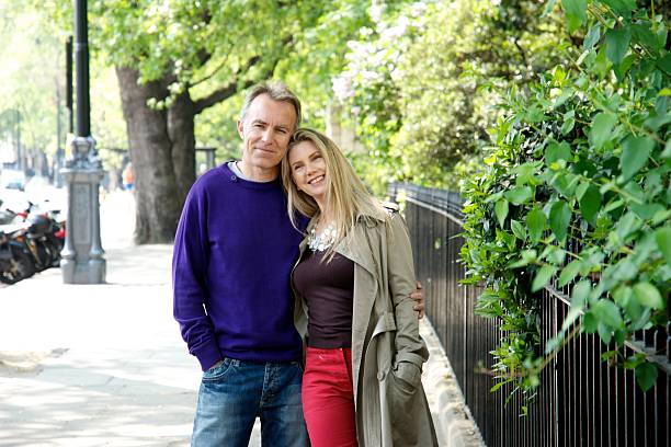 Loving Mature Couple stock photo