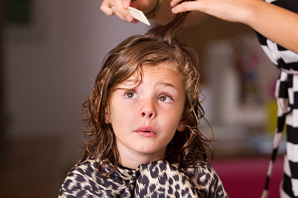 Human Hair Hairdresser Little Girls Cutting Stock Photos, Pictures &  Royalty-Free Images - iStock