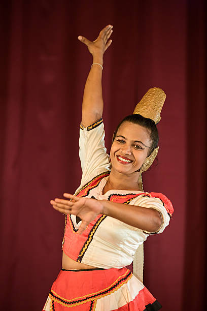 istock Kandyan dancer during the show, Kandy, Sri Lanka 184275865