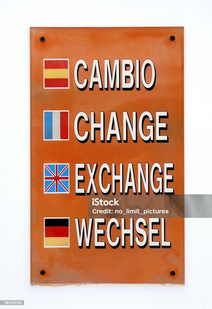 Placa de câmbio - Foto de stock de Casa de Câmbio royalty-free