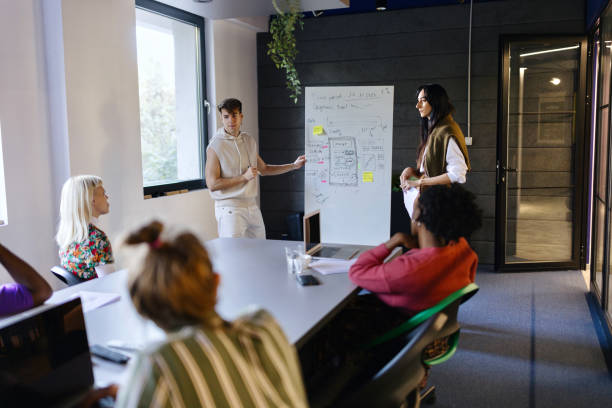 istock Business people brainstorming on a meeting 1842771469
