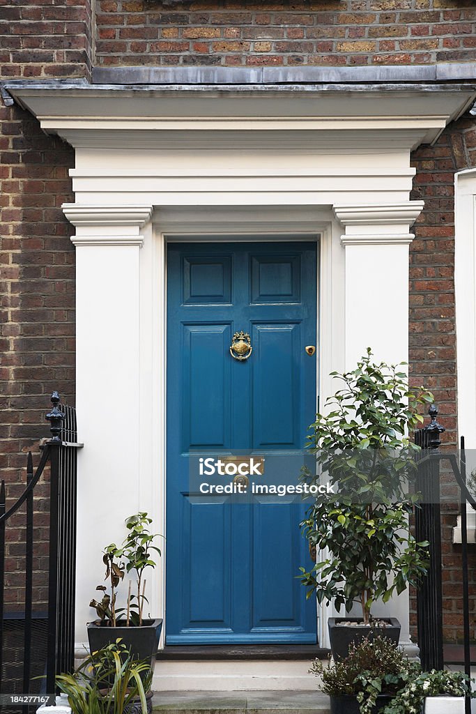 Casa a Londra - Foto stock royalty-free di Blu