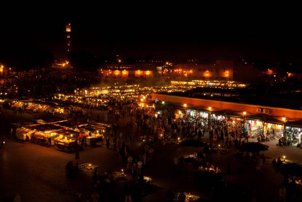 istock Jemaa El Fna top view 1842780343