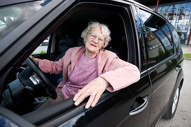 istock grandmother bought new car 184278039