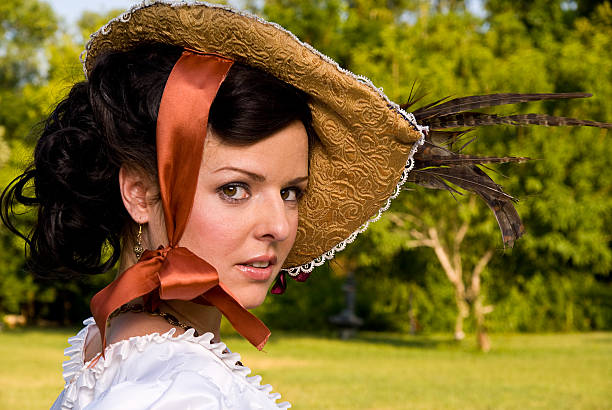 istock Victorian Portrait or Southern Belle 184278166