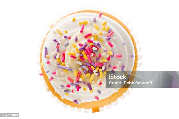 오버헤드 보기 컵케잌 하이 앵글에 대한 스톡 사진 및 기타 이미지 - 하이 앵글, 컵케이크, 바로 위