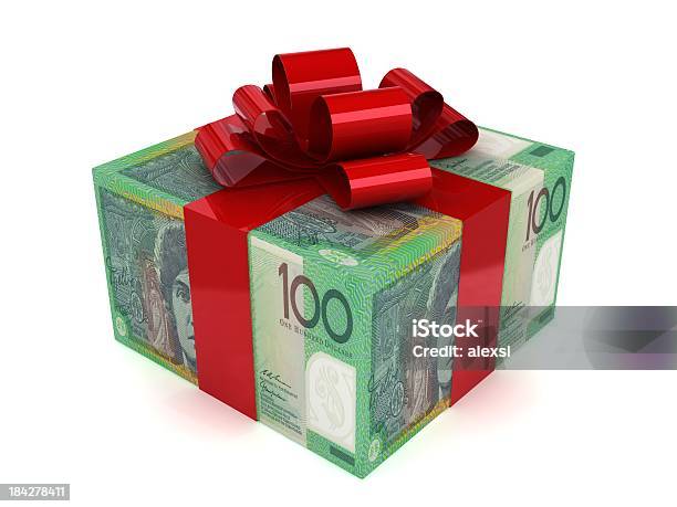 Pieniądze Prezentdolarów Australijskich - zdjęcia stockowe i więcej obrazów Australia - Australia, Boże Narodzenie, Waluta