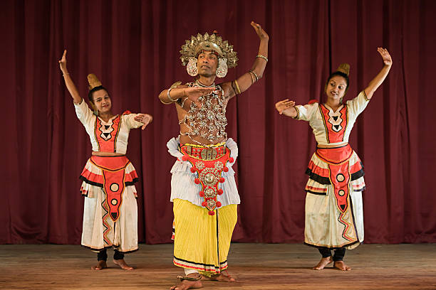 istock Kandyan dancer during the show, Kandy, Sri Lanka 184278636