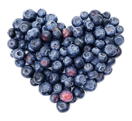 Blueberry heart