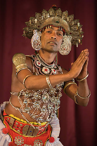 istock Kandyan dancer during the show, Kandy, Sri Lanka 184279071