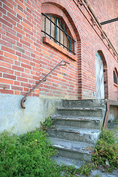 istock Old industrial building with brickwall 184279642
