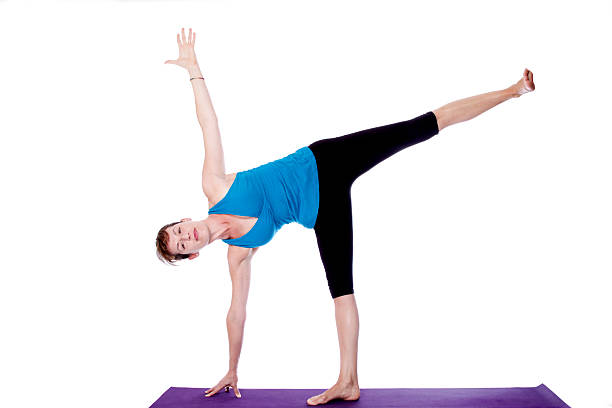 istock Yoga Ardha Chandrasana pose 184280388