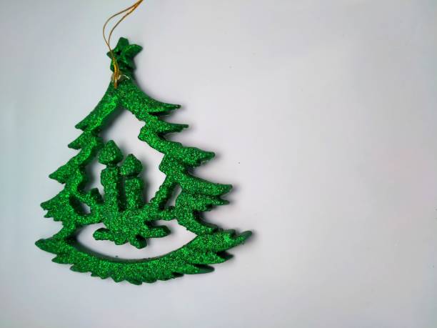 istock A small fir tree-shaped Christmas decoration 1842803950
