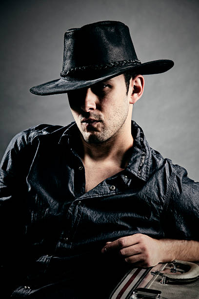 istock Portrait of a cowboy 184280775