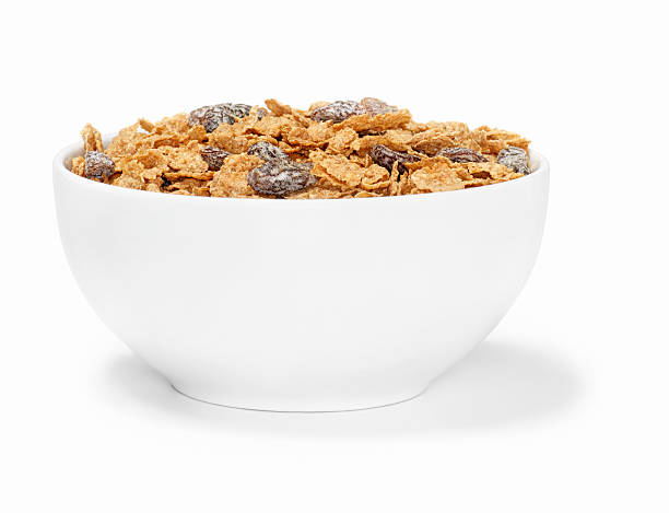 istock Bran Flakes with Raisins Breakfast Cereal 184281311
