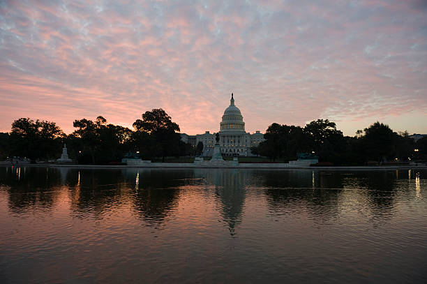 istock Sunrise at Capitol Hill in Washington DC 184281737