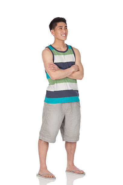 istock Man standing with arms crossed 184281805