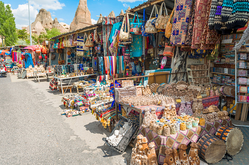 Turkish Handy Crafts on the Goreme Market, Cappadocia