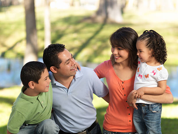 istock Happy young family 184282027