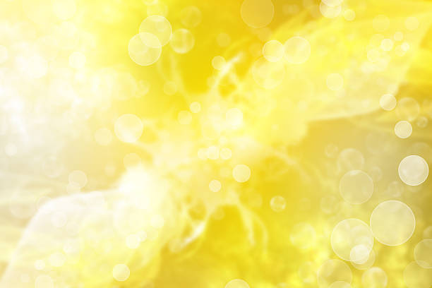 Glowing yellow background. stock photo