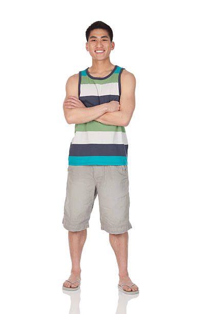 istock Man standing with arms crossed 184283212