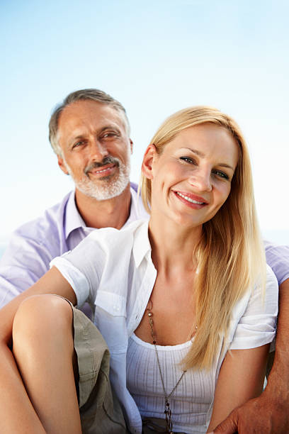 istock Happy couple smiling 184283261