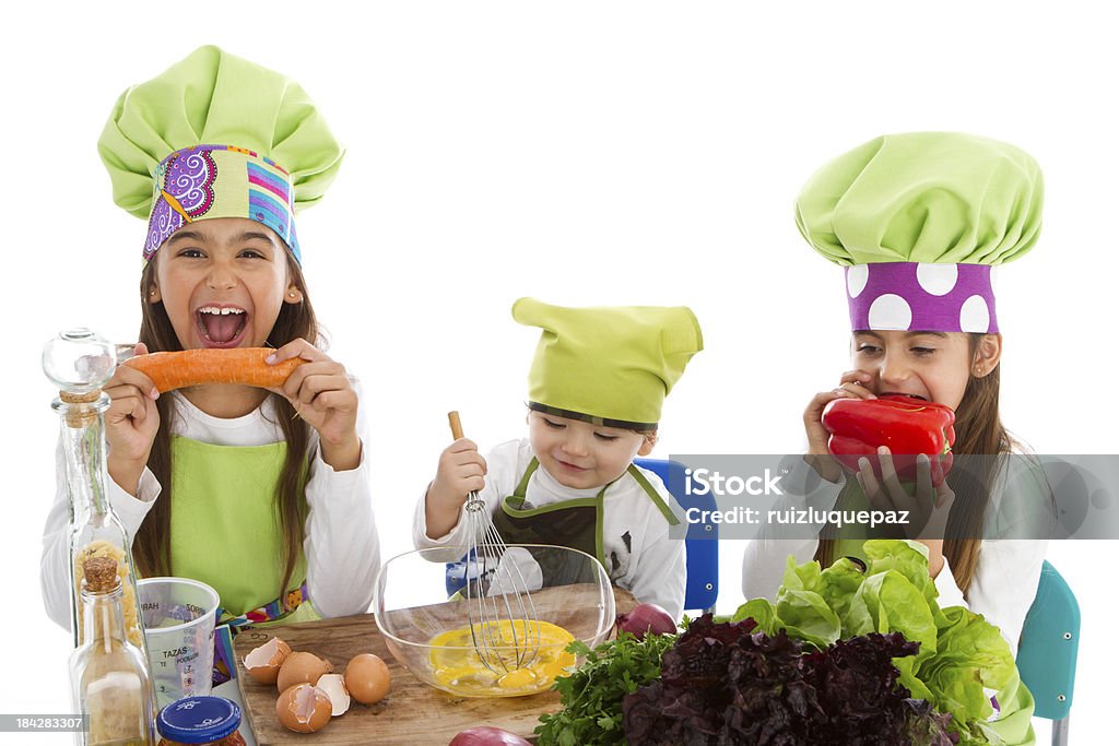 Three little cocinas - Foto de stock de 12-17 meses libre de derechos