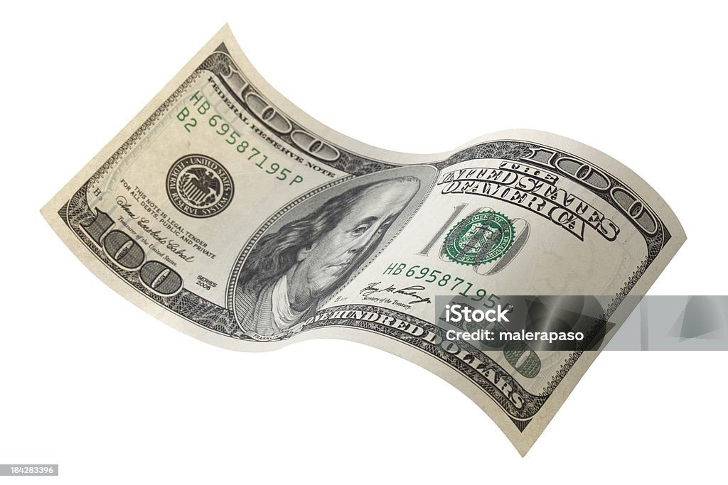 Banconota da cento dollari canadesi - Foto stock royalty-free di Affari