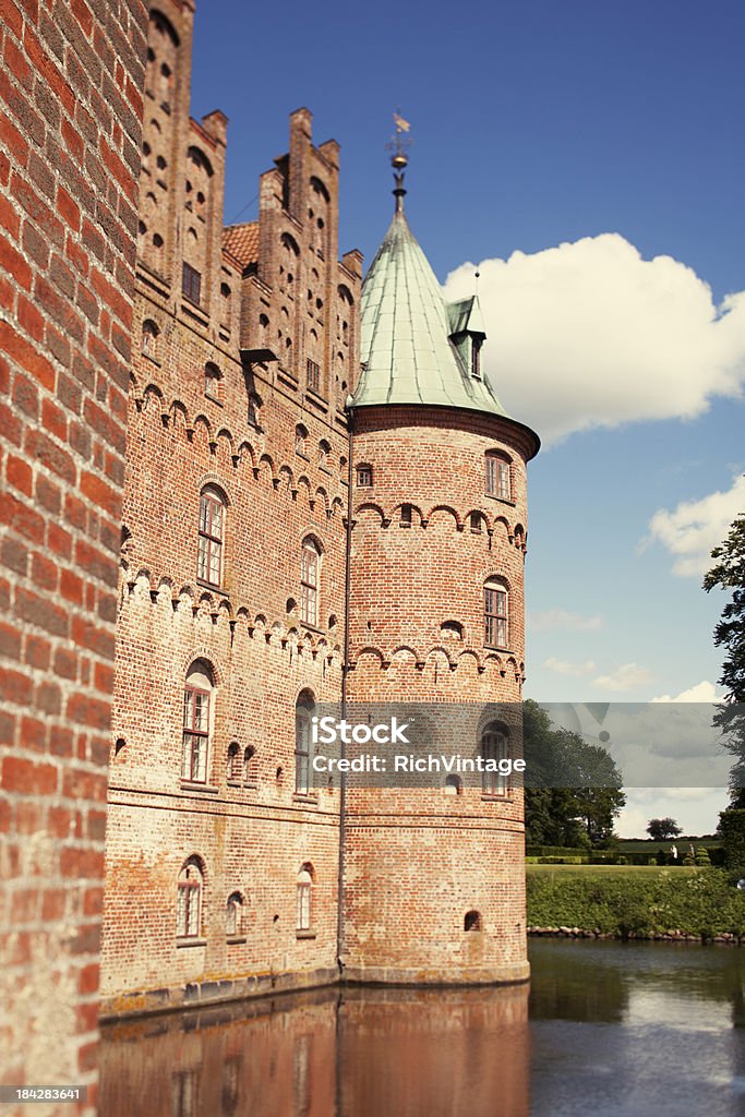 Schloss Egeskov - Lizenzfrei Altertümlich Stock-Foto