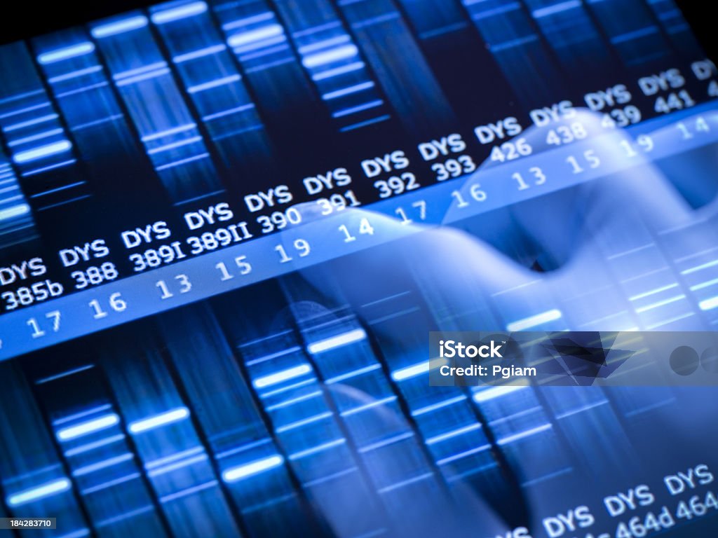 遺伝子研究の安全性 - DNAのロイヤリティフリーストックフォト