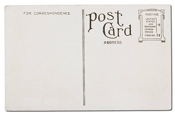 istock Old, Blank Postcard. Lots of Copyspace. XXXL 184283727