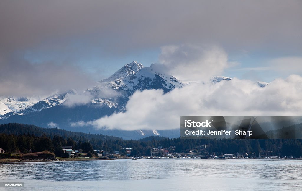Alaska Mountain peak in Alaska Alaska - US State Stock Photo