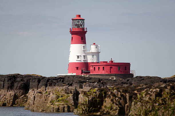 istock lighthouse farne islands Northumberland 184284157