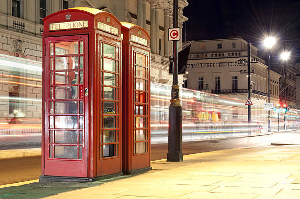 istock Telephone booth in London 184284572