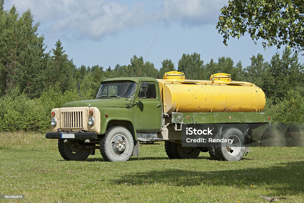 Lorry 、ソ連 - 牛乳配達車のロイヤリティフリーストックフォト