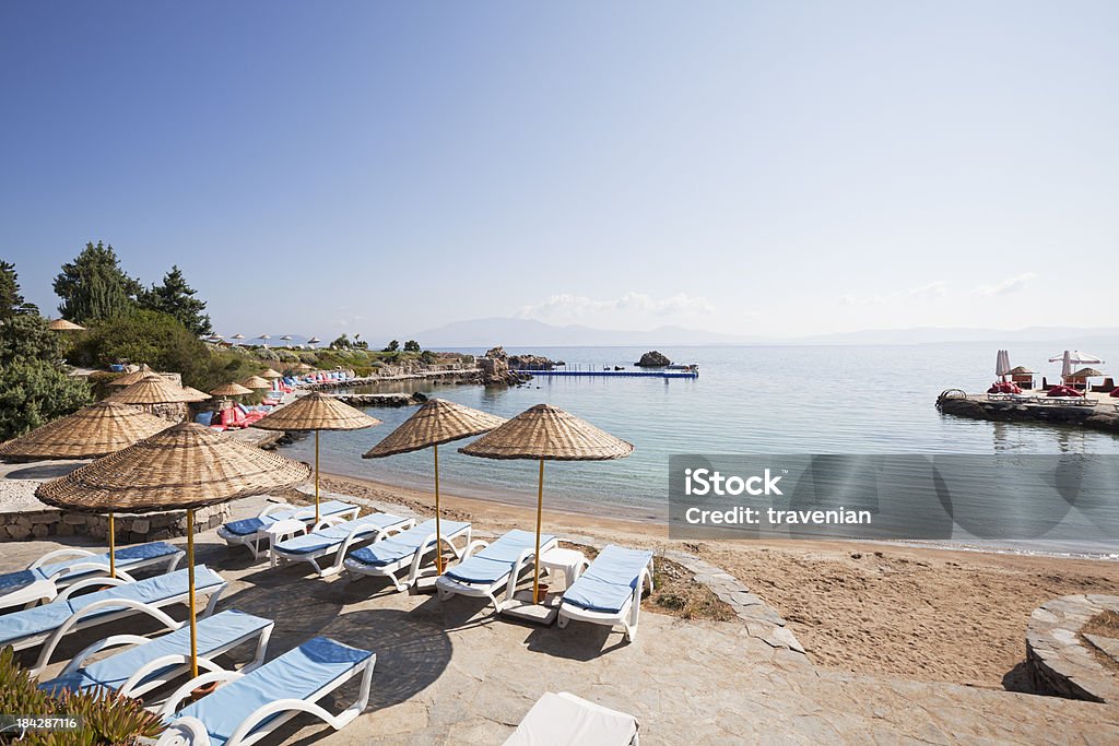 Beach Beach in Antalya. Antalya Province Stock Photo